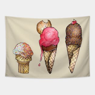 Ice Cream Addict 2 Tapestry