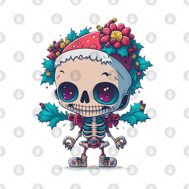 Skeleton Xmas by Shiwwa