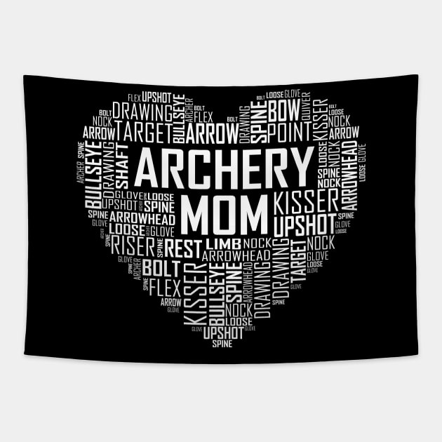 Archery Mom Tapestry by LetsBeginDesigns