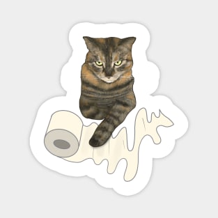 Sassy The Cat, Master of Toilet Paper Magnet