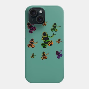 frog colourful Phone Case