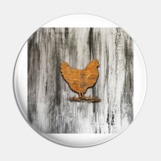 Rustic Chicken (Orange) Pin by Jared S Davies