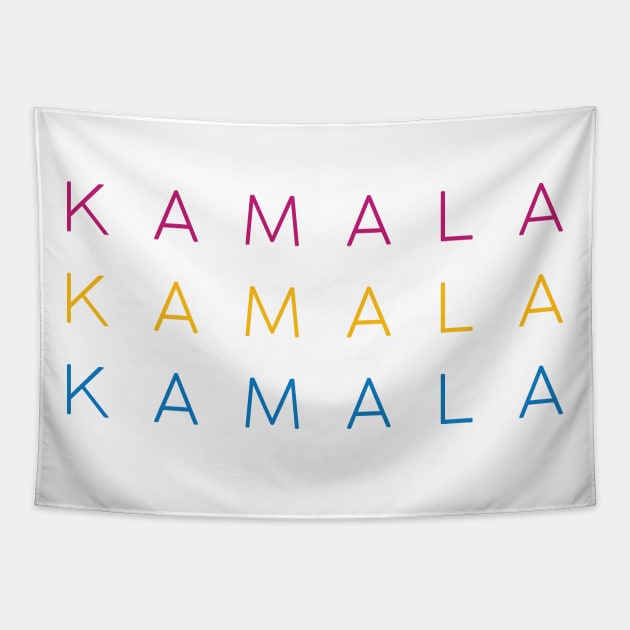 Pan Pride Kamala Tapestry by amandafins