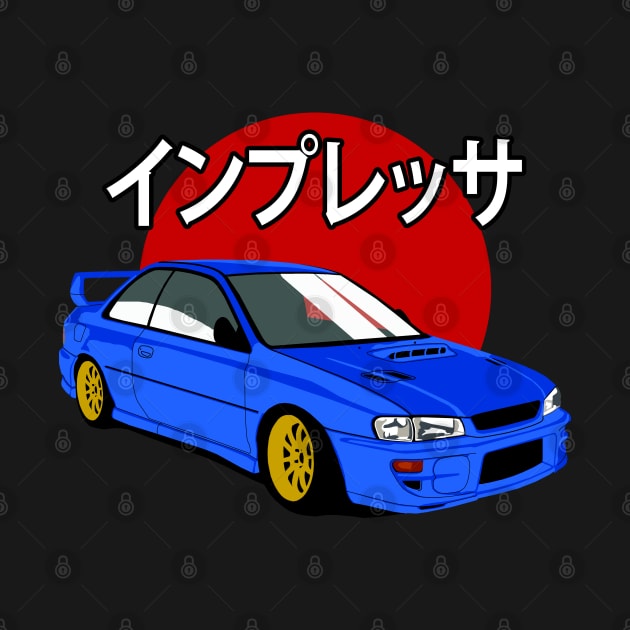 Subaru Impreza GC8 JDM Style by Rebellion Store