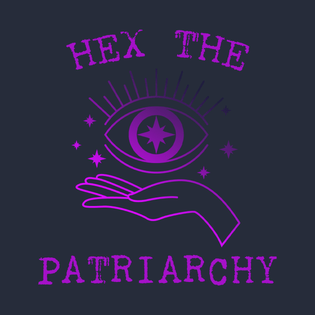 Hex The Patriarchy Femіnist Witch Funny Magical Mystical Magic eye by Meteor77