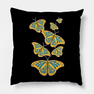 Butterflies hippy vibe Pillow