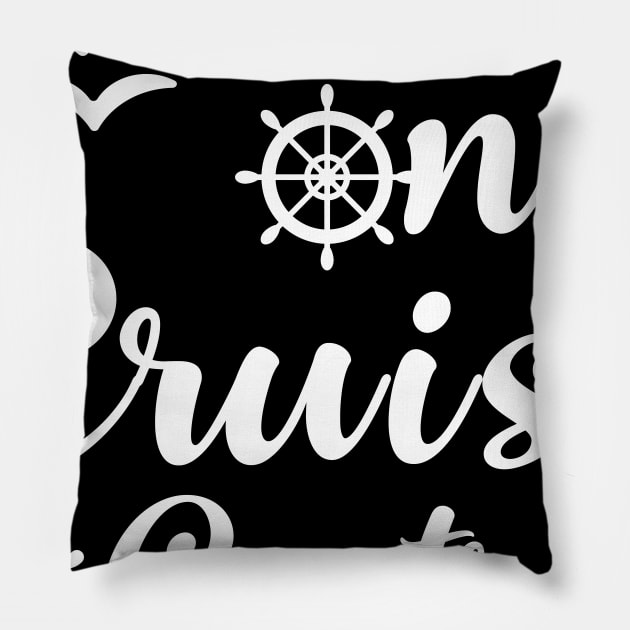 On Cruise Control Pillow by Saytee1