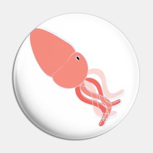 Minimalistic Squid Pin