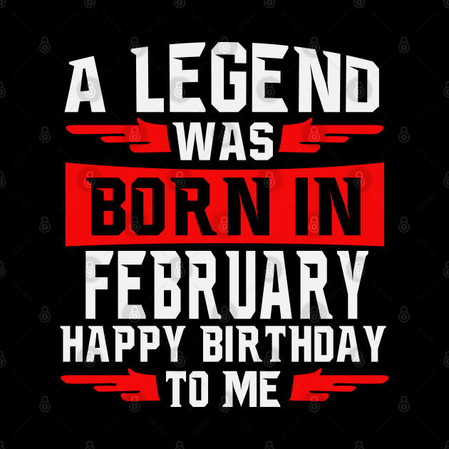 A Legend was born in February Happy Birthday to Me by MoparArtist 