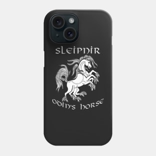 Odin's horse Sleipnir-VIKING t-shirt Phone Case