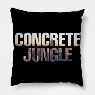 Concrete Jungle New York Pillow