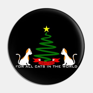 07 - CHRISTMAS FOR ALL CATS IN THE WORLD Pin