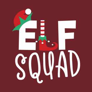 Cute funny elf squad Christmas T-Shirt