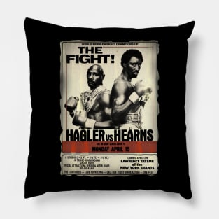 Marvelous marvin hegler vs hearns Pillow