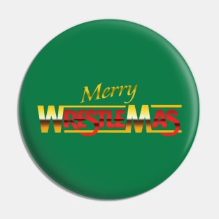 Wrestlemas Shirt. The most wonderful Wrestling time of the year Pin