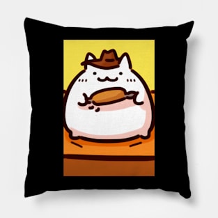 Corncob Connoisseur Cat Pillow