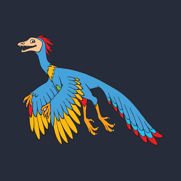 Cool Archaeopteryx Illustration by samshirts