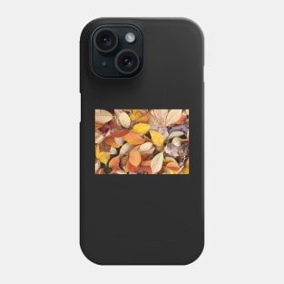 Forest Bathing with Fall Leaves Phone Case