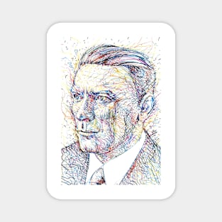 MIKHAIL BULGAKOV - inks portrait Magnet