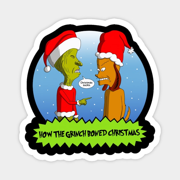 Christmas Sucks Magnet by AndrewKennethArt