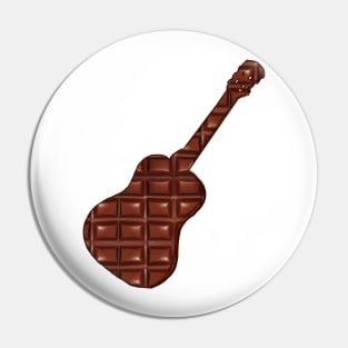 Chocolate guitar for chocoholics   Delicious sweet milk chocolate Pin