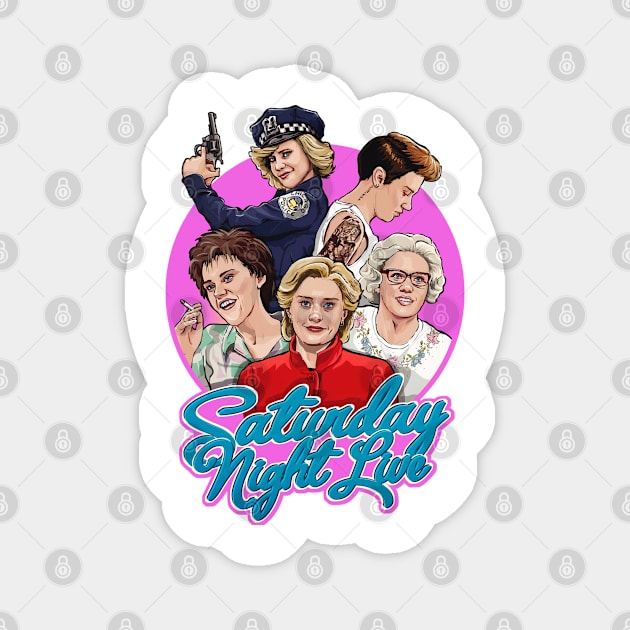 Saturday Night Live Magnet by Tonia Natsu