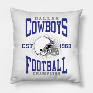 Dallas Cowboys Football Champions Pillow