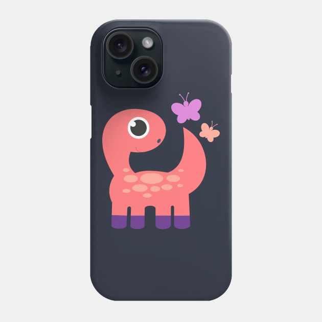 Dino Phone Case by Mashmuh