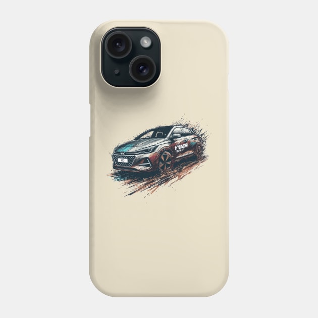 Hyundai i20 Phone Case by Vehicles-Art