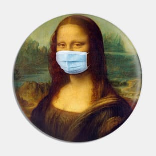 Qarantine Monalisa Pin