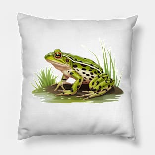 Leopard Frog Pillow