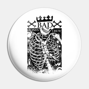 Bad Bones Skeleton Ribcage Pin