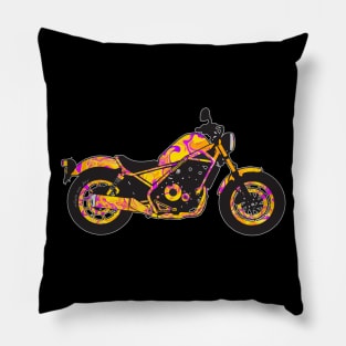 Rebel 500 swirl Pillow