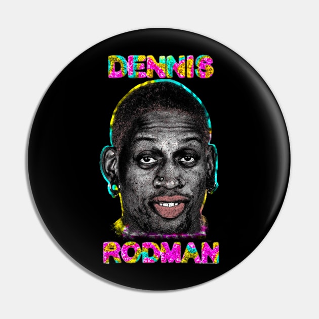 Dennis Rodman Bulls Pin by Wkenca Barada