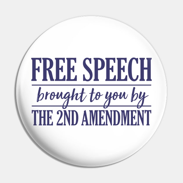 Free Speech Pin by Stacks