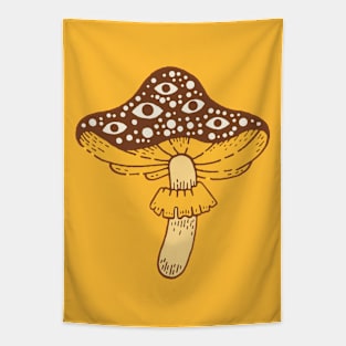 Mushroom Eyes Tapestry