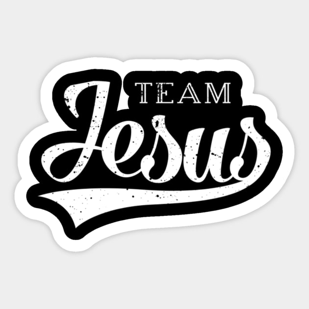 Faith based Baseball design-Gift for Christians' Sticker