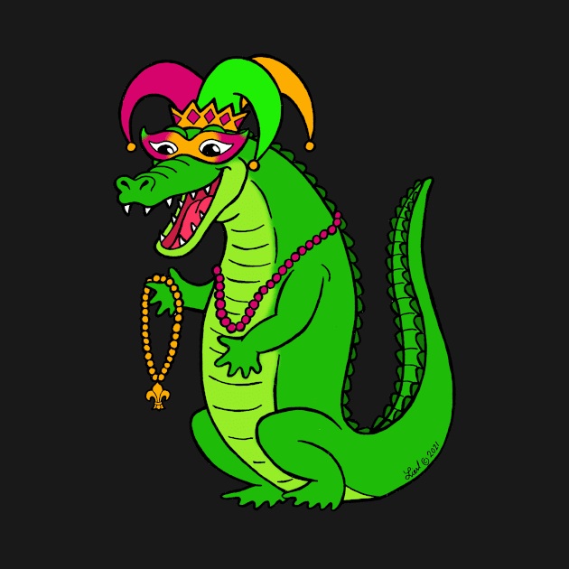 Mardi Gator by HonuHoney