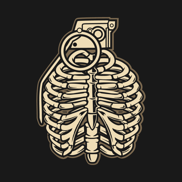 Grenade Ribcage by MisfitInVisual