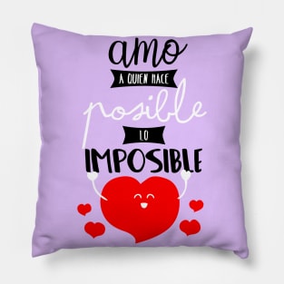 Posible lo imposible Pillow