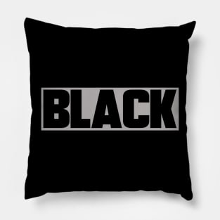 BLACK Pillow