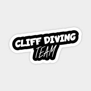 Cliff diving team Magnet