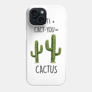 Cute Cactus Couple Phone Case