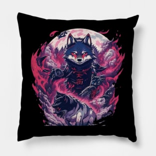 Wolf Warrior Pillow