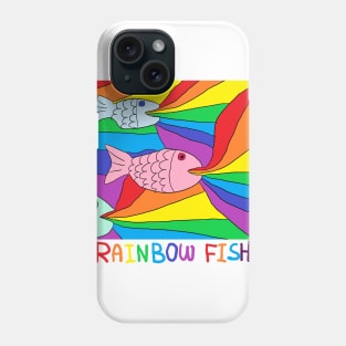 rainbow fish Phone Case
