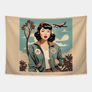 Jet Set Fashion Sky Style Winged Elegance Jacket Fashion Tapestry