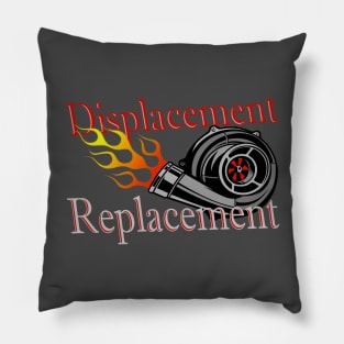 Displacement Replacement turbo with flames Pillow