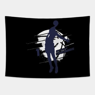 Anthony Edwards Minnesota Silhouette Tapestry