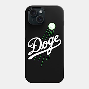 Doge To The Moon Logo Phone Case