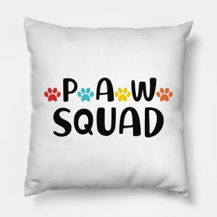 Paw Squad Pillow